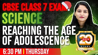 CBSE Class 8 Science  Reaching the Age of Adolescence  Chapter 7  Full Chapter  Exam Winner [upl. by Asyla27]