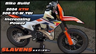 Bike Build  2024 KTM 300 XCW TBI  Increasing Power [upl. by Kimmy]