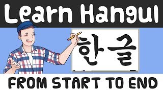 Learn Hangul in 90 Minutes  Start to Finish Complete Series [upl. by Nyladnar399]