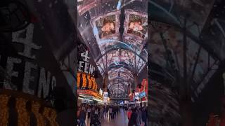 Fremont Street Viva Vision Light show The Killers lasvegas [upl. by Jeremiah]