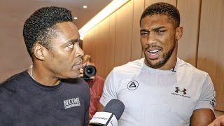 HOW IS HE GONNA ACCUSE ME THEN GET CAUGHT UP  Anthony Joshua HITS BACK AT WHYTE [upl. by Nightingale552]