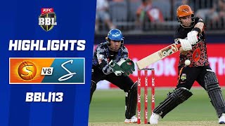 Perth Scorchers v Adelaide Strikers  BBL13 [upl. by Noiek]