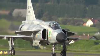 Airpower 2016 Saab AJS37 Viggen [upl. by Iralav712]