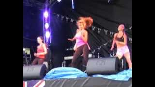 Jess Lane Bournemouth Jubilee on the Beach Zumba Dance Party [upl. by Ritch]