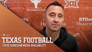 Steve Sarkisian Media Availability Nov 30 2023 [upl. by Etnovahs37]