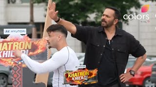 Khatron Ke Khiladi Season 14  Asim Riaz out of KKK14 show  Misbehavior with Rohit Shetty [upl. by Ardnuhsal]