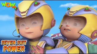 Seven Suit Compilation  59  Vir The Robot Boy  Cartoon for kids  wowkidz [upl. by Renrag]