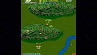 1942 Stage 25 to 28 Iwojima 1984 Capcom Mame Retro Arcade Games [upl. by Eirahs689]