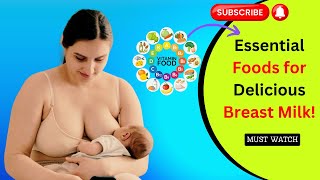 Improve Breast Milk Taste with These 5 Foods [upl. by Karil]