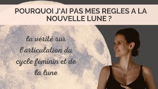 Quel lien entre mon Cycle féminin et la lune  est ce normal davoir ses règles à la pleine lune [upl. by Cari]