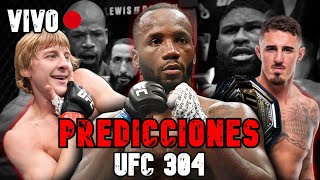 PREDICCIONES UFC304  VERGUENZA [upl. by Nally219]