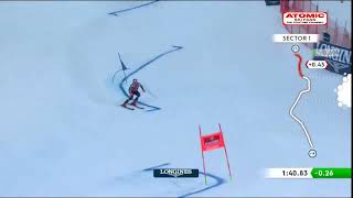 Lucas Braathen 🇳🇴  mens GS Alta Badia 2nd run Dec 18 2022 weareskiing atomic [upl. by Endres]