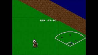 RBI Baseball 94 Genesis Gameplay [upl. by Nomelc]