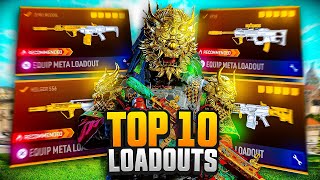 TOP 10 BROKEN META Loadouts in Warzone 3 Zero Recoil [upl. by Ahsel957]