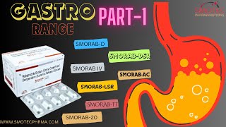 Gastro range Part1 Smotecpharmaceutical  PCD Pharma franchise medicine healthy viral [upl. by Lamok]