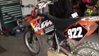 KTM 125 SX 2002 review [upl. by Drawd923]