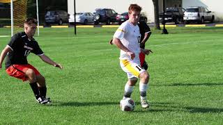 Highlight Reel  Manchester University Mens Soccer vs Ohio Northern  September 20 2017 [upl. by Jobi]