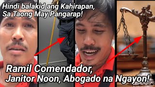 Ramil Comendador From Janitor to a Lawyer 540p [upl. by Loydie42]