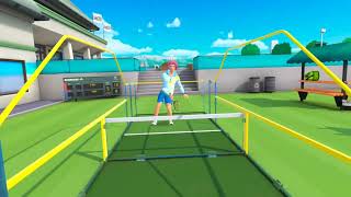 Racket Club VR game  good rallies [upl. by Ahsenhoj496]