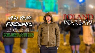 New year in Poland 🇵🇱 Happy New Year in Poland 🇵🇱 Warsaw Celebrations on New Year 🌲🔥🇵🇱 [upl. by Lynch]