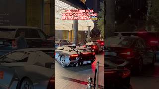 Lamborghini Aventador SVJ en el centro comercial mas grande del mundo Dubai Mall [upl. by Gasser]