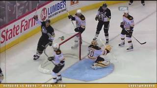 Highlights Penguins vs Bruins 372010 [upl. by Clemen857]