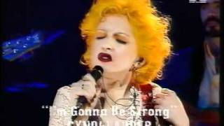 Cyndi Lauper Im gonna be strong Live [upl. by Alejandro]