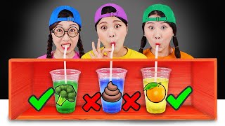 Mystery Drink Challenge DONA Mukbang [upl. by Papageno]