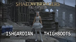 FFXIV Ishgardian Thighboots [upl. by Adrienne517]