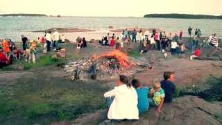 Juhannus 2013 · Midsummer day · Lauttasaari  Helsinki Finland [upl. by Stoddard377]