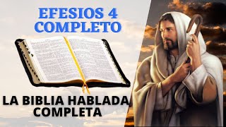 EFESIOS 4  LA BIBLIA HABLADA EN ESPAÑOL COMPLETA  EL EVANGELIO DE HOY [upl. by Acira]