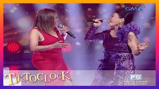 MOMMY SHOWDOWN Esterlina Olmedo vs Luzviminda Piedad on ‘TiktoClock’  TiktoClock [upl. by Karrie]