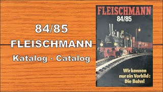 FLEISCHMANN KATALOG 8485 CATALOG HD [upl. by Lange]