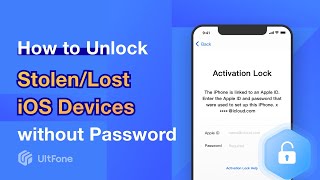 How to Unlock StolenLost iOS Devices without Previous Owner and Password 2024 [upl. by Knighton]