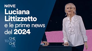 Che tempo che fa  Luciana Littizzetto e le prime news del 2024 [upl. by Arabrab41]