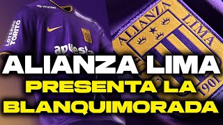 Alianza Lima presenta SU NUEVA CAMISETA con NIKE ¡la BLANQUIMORADA [upl. by Etnoval]