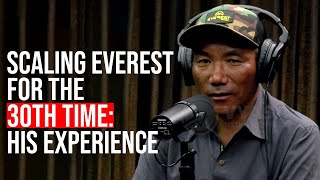 Kami Rita Sherpas Historic RecordBreaking 30th Everest Climb [upl. by Edualcnaej]