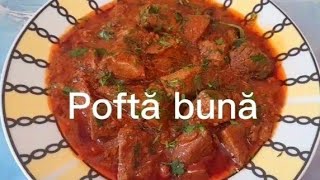 Rețeta de Ficat de porc cu sos și usturoimusai so încercați 😃Monik Cooking [upl. by Nerraw]