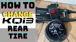 How to Change KQI3 Rear Tire [upl. by Cyrill74]