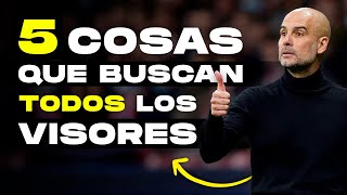 5 COSAS QUE BUSCAN TODOS LOS VISORES DE FÚTBOL [upl. by Tahpos]