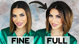 Life Changing Tricks that Women with FINE THIN HAIR Need to Know [upl. by Gurl615]