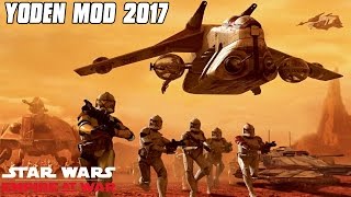 Yoden Mod 2017  Battle of Geonosis  Star Wars Empire at War Mod [upl. by Neevan105]