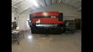 Amada Press Brake Vid [upl. by Aaberg]