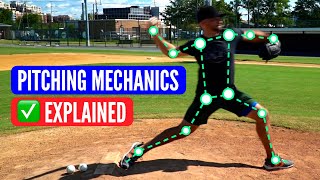 Complete Pitching Mechanics Breakdown Every Step Explained [upl. by Ijic]