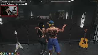 Lex Plays Barrio Song At Mandem Records  NoPixel Vagos  MDMR [upl. by Viridissa774]