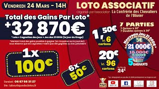 Loto MAYA en LIVE du Vendredi 24 Mars 2023 [upl. by Entroc]