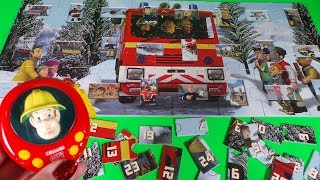 Fireman Sam Opening Every Advent Calendar Door in the Fireman Jigsaw [upl. by Barbabra]