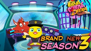 Tube Train  BRAND NEW  Season 3  Eena Meena Deeka Official  Funny Cartoons for Kids [upl. by Grania]