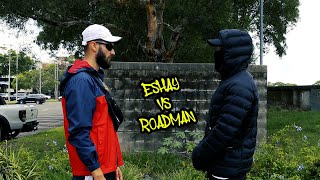 ESHAY VS ROADMAN RAP BATTLE [upl. by Dulcy495]