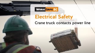 Electrical Safety Crane Truck Contact  WorkSafeBC [upl. by Colon]